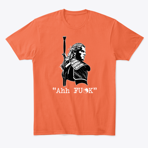 Witcher Geralt Of Rivia Ahh Fuck Rookbrand