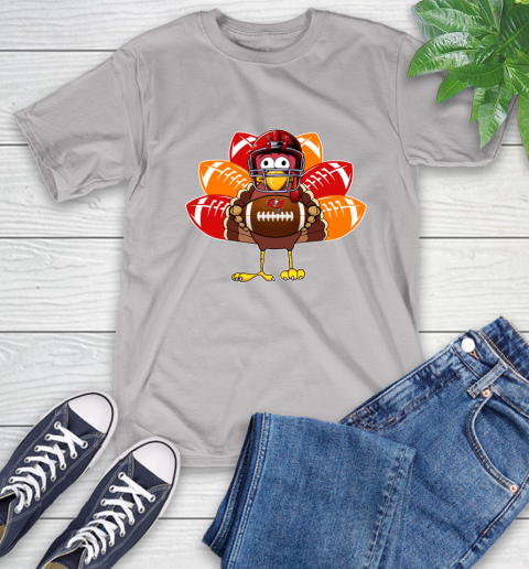 Tampa Bay Buccaneers Turkey Thanksgiving Day T-Shirt 12