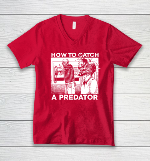 Leon Gary Plauché How To Catch A Predator V-Neck T-Shirt 5