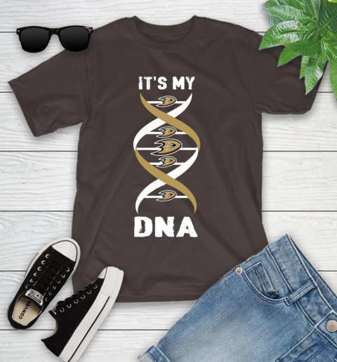 Anaheim Ducks NHL Hockey It's My DNA Sports Youth T-Shirt 7