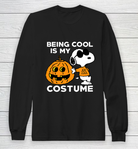Peanuts Snoopy Cool Halloween Costume Long Sleeve T-Shirt