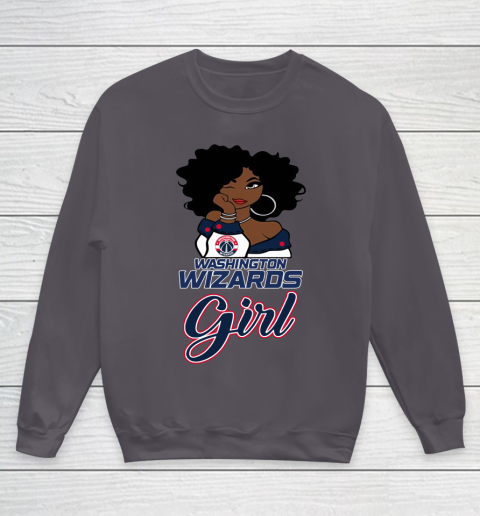 Washington Wizards Girl NBA Youth Sweatshirt 6