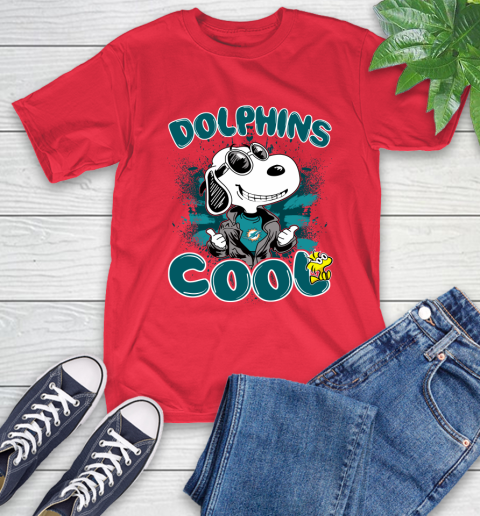 NFL Football Miami Dolphins Cool Snoopy Shirt T-Shirt 12