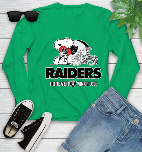 NFL The Peanuts Movie Snoopy Forever Win Or Lose Football Oakland Raiders 130