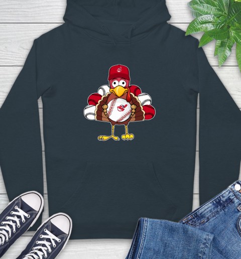 Cleveland Indians Turkey thanksgiving Hoodie 7