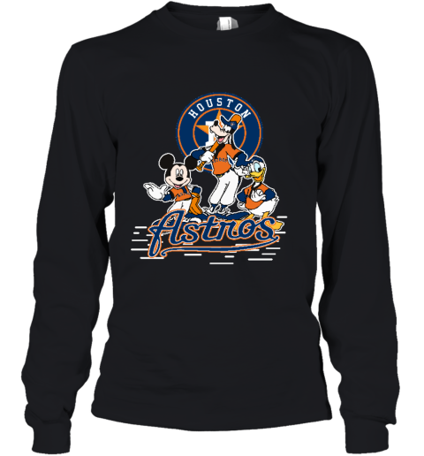 MLB Houston Astros Mickey Mouse Donald Duck Goofy Baseball T Shirt -  Rookbrand