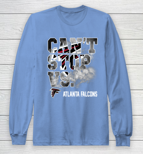 NFL Atlanta Falcons Can't Stop Vs Long Sleeve T-Shirt 8