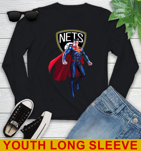 NBA Awesome Superman Basketball Sports Brooklyn Nets 123