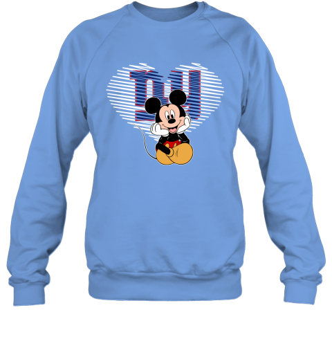 NFL New York Giants The Heart Mickey Mouse Disney Football T Shirt FH6ytFA2ZYZ sweatshirt 35 95 151514 front carolina blue