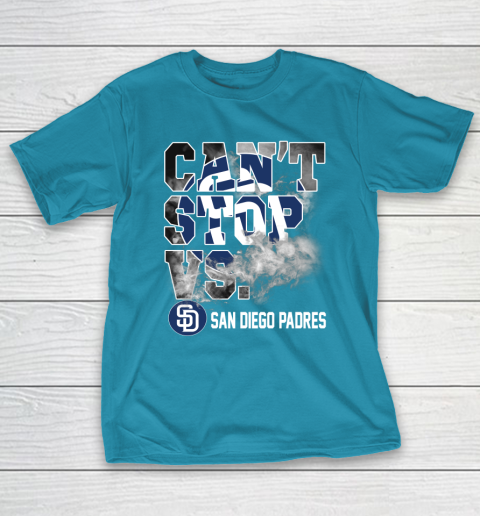 MLB San Diego Padres Baseball Can't Stop Vs Padres T-Shirt 7