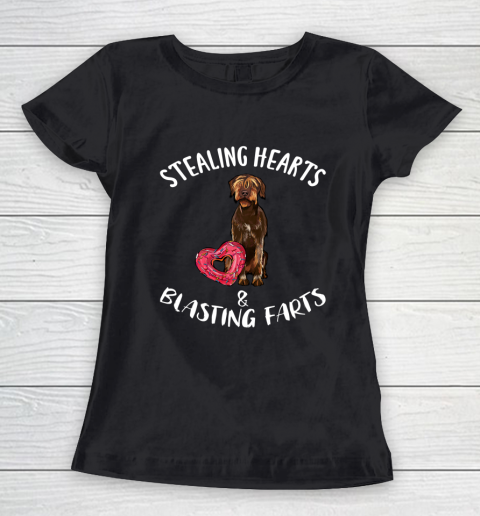 Stealing Hearts Blasting Farts Wirehaired Pointing Griffon Women's T-Shirt