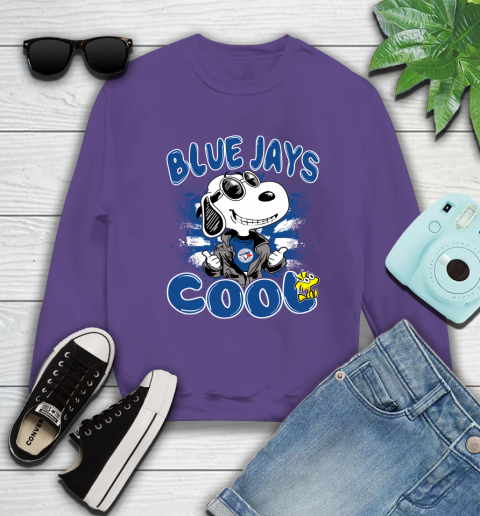MLB Baseball Toronto Blue Jays Cool Snoopy Shirt Sweatshirt 4