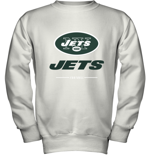 Men's new york jets NFL Pro Line Black Team Lockup Youth Sweatshirt