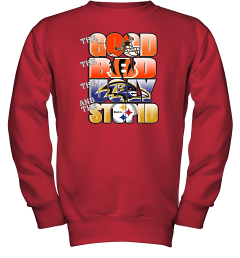 NFL Good Bad Ugly Stupid Mashup Cleveland Browns Long Sleeve T-Shirt -  Rookbrand