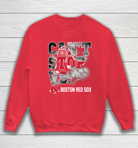 Red red sox sweatshirt on sale