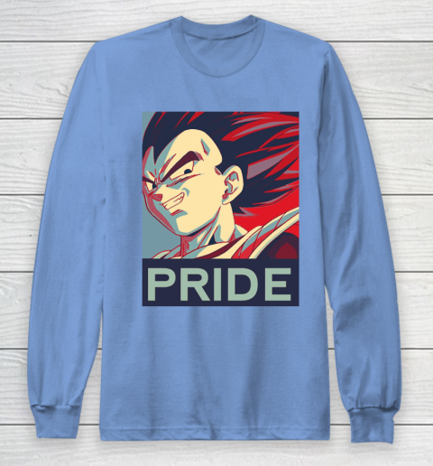 Vegeta s Pride Dragon Ball Long Sleeve T Shirt Tee For Sports