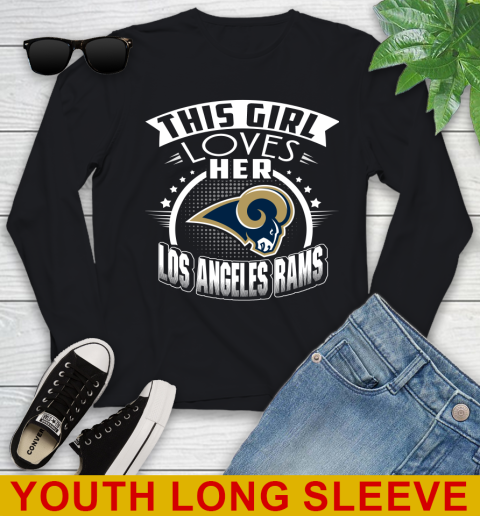Los Angeles Rams NFL Football This Girl Loves Her Team 117