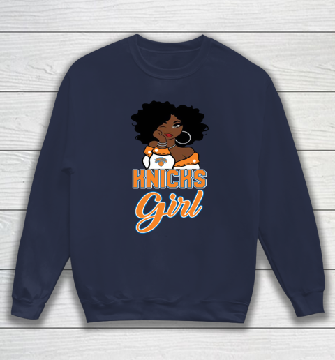 New York Knicks Girl NBA Sweatshirt 3