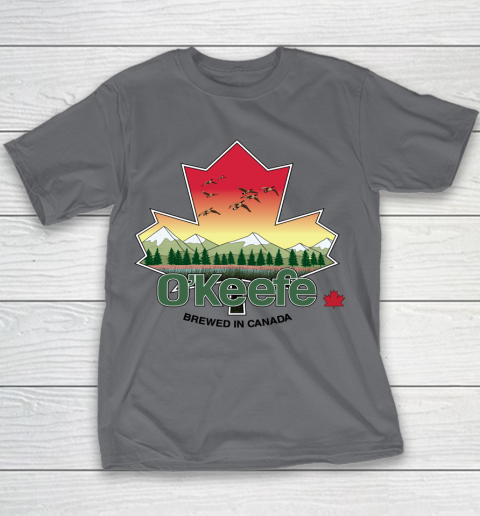 Beer Lover Funny Shirt O'Keefe Brewery  Brewed in Canada Youth T-Shirt 5