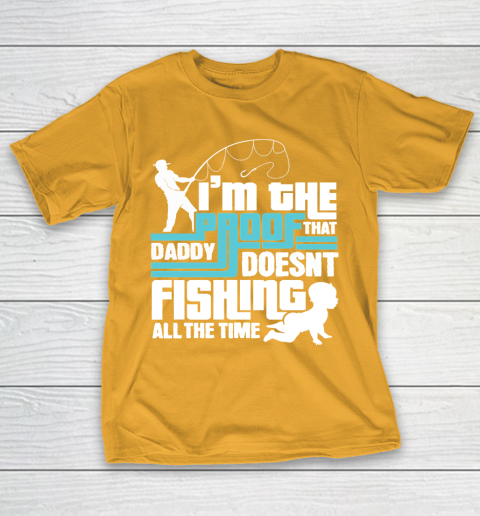 Father's Day Funny Gift Ideas Apparel Funny Fishing Dad T Shirt T-Shirt