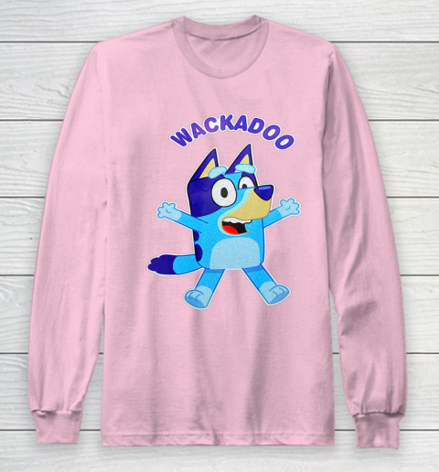 Wackadoo Blueys Love Fathers Day Gift Long Sleeve T-Shirt 6