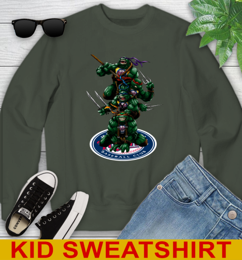 MLB Baseball Minnesota Twins Teenage Mutant Ninja Turtles Shirt Youth Sweatshirt 9