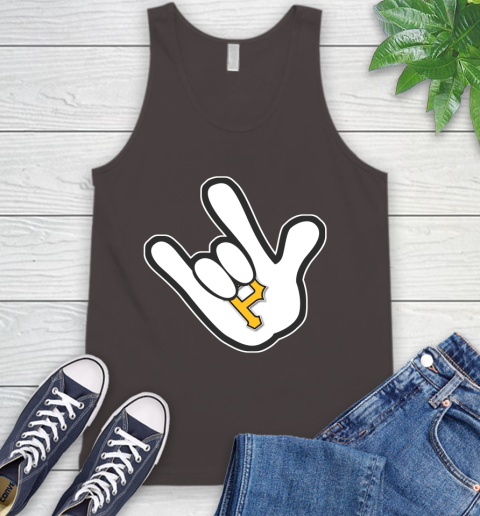 Pittsburgh Pirates MLB Baseball Mickey Rock Hand Disney Tank Top 7