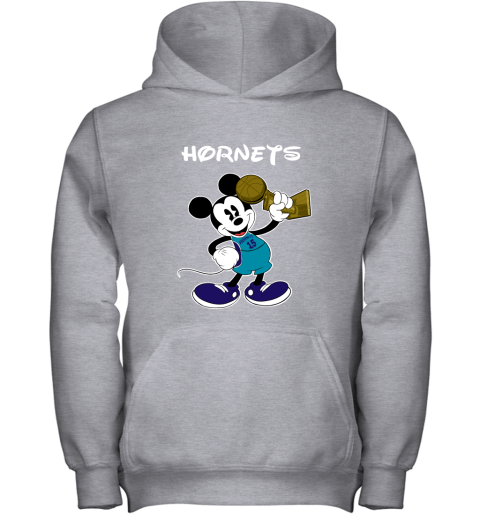 Mickey Charlotte Hornets Youth Hoodie