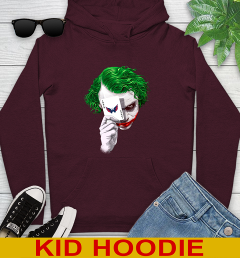 Washington Capitals NHL Hockey Joker Card Shirt Youth Hoodie 8 Washington Capitals NHL Hockey Joker Card Shirt Youth Hoodie - Image 8