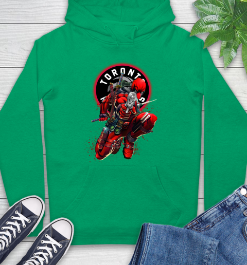 NBA Deadpool Marvel Comics Sports Basketball Toronto Raptors Hoodie 8