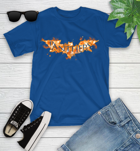 NHL Florida Panthers Batman Logo DC Hockey Sports Shirts Youth T-Shirt 12