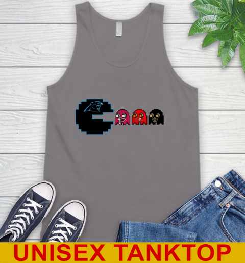 Carolina Panthers NFL Football Pac Man Champion Tank Top 8 Carolina Panthers NFL Football Pac Man Champion Tank Top - Image 8