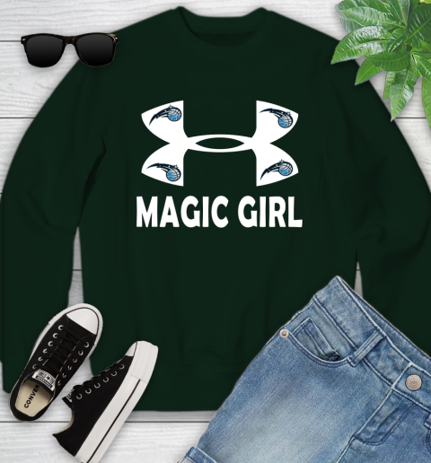 NBA Orlando Magic Girl Under Armour Basketball Sports Youth Sweatshirt 9