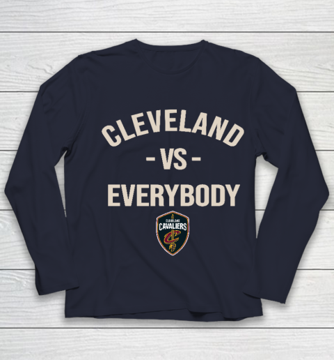 Cleveland Cavaliers Vs Everybody Youth Long Sleeve 2