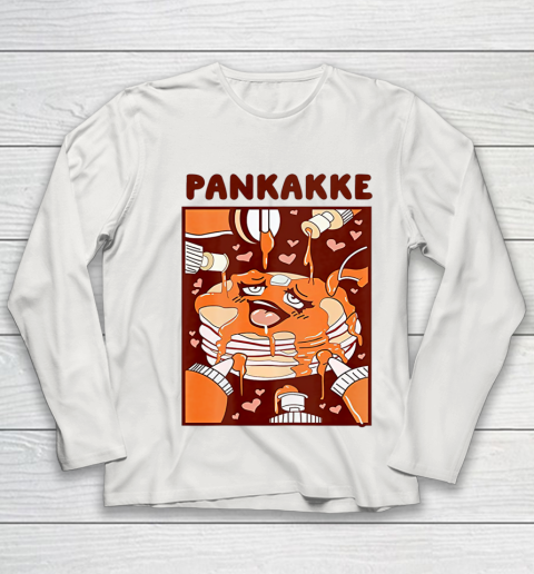 Pankakke Food Funny Cake Cupkakke Youth Long Sleeve 8