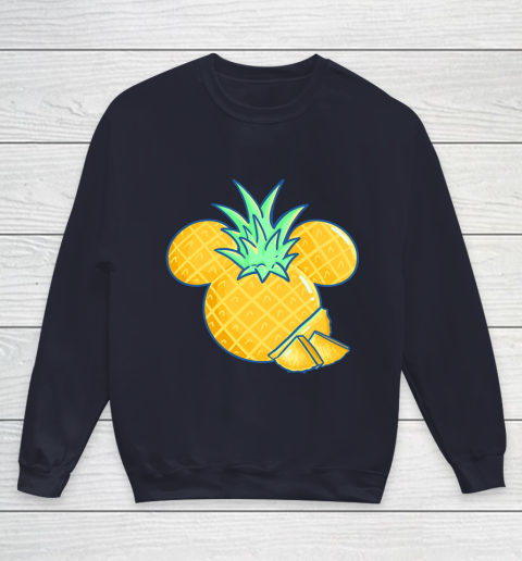 Disney Mickey Friends Mickey Pineapple Logo Youth Sweatshirt 2