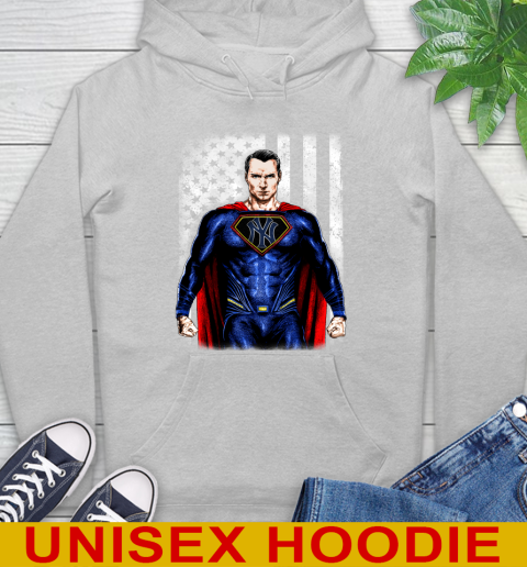 MLB Baseball New York Yankees Superman DC Shirt Hoodie 6