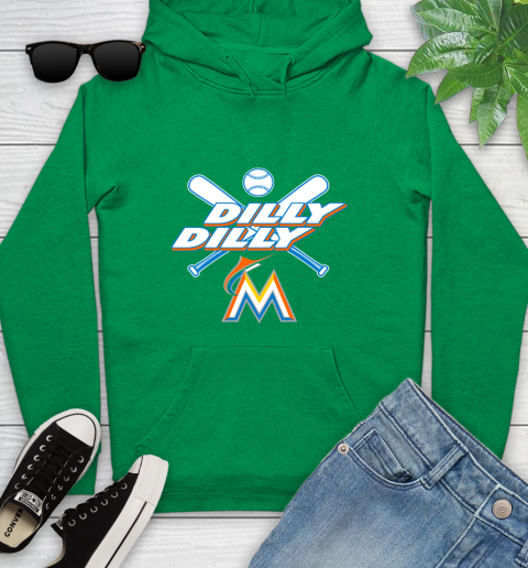 MLB Miami Marlins Dilly Dilly Baseball Sports Youth Hoodie 7