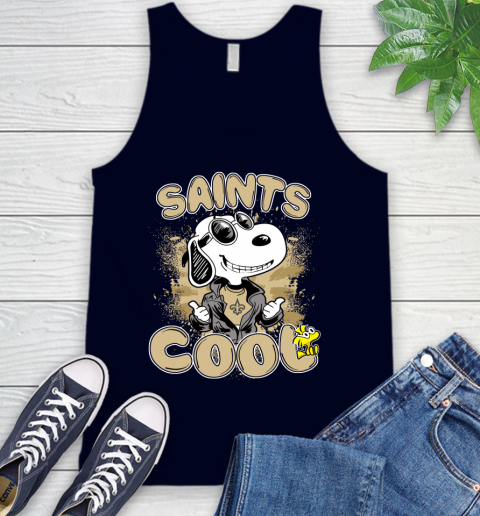 NFL Football New Orleans Saints Cool Snoopy Shirt Tank Top 2