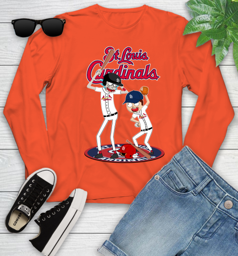MLB St.Louis Cardinals Rick And Morty Baseball 128