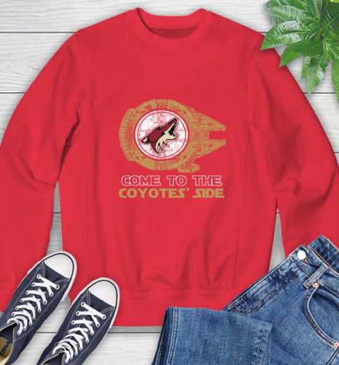 NHL Come To The Arizona Coyotes Wars Hockey Sports Sweatshirt 10