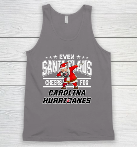 Carolina Hurricanes Even Santa Claus Cheers For Christmas NHL Tank Top 6