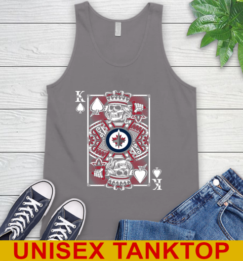 Winnipeg Jets NHL Hockey The King Of Spades Death Cards Shirt Tank Top 6