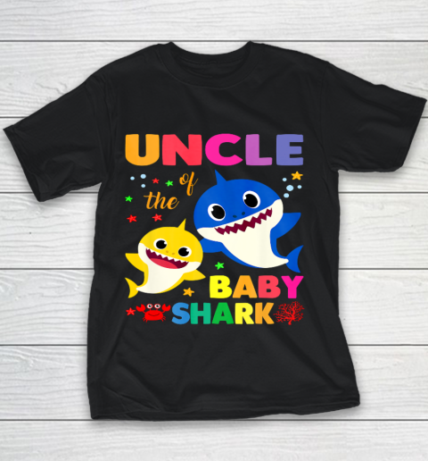 Uncle Of The Baby Shark Birthday Uncle Shark Shirt Uncle Of The Baby Shark Birthday Uncle Shark Shirt