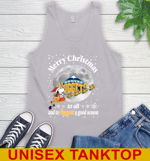 Denver Nuggets Merry Christmas To All And To Nuggets A Good Season NBA Basketball Sports Tank Top 3