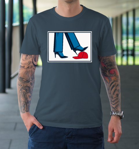 Kamala Harris Heels Stepping On Maga Hat T-Shirt 4