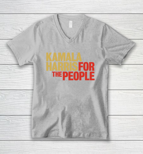 Kamala Harris For The People V-Neck T-Shirt 4