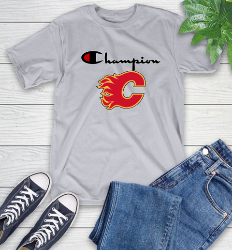 NHL Hockey Calgary Flames Champion Shirt T-Shirt 4
