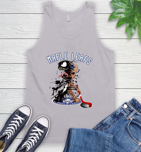 NHL Toronto Maple Leafs Hockey Venom Groot Guardians Of The Galaxy Tank Top 4