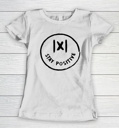 Math Positive X Funny Math Women's T-Shirt